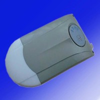 Automatic sliding battery operated garage door opener motor