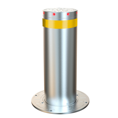 CE Approved Professional Safety 36VDC brushless Automatic Stainless Steel Security Bollard Barrier